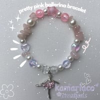 🩰 Pretty Pink Ballerina Bracelet! 🎀