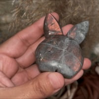 Image 4 of Labradorite Bunny Rock Friend 