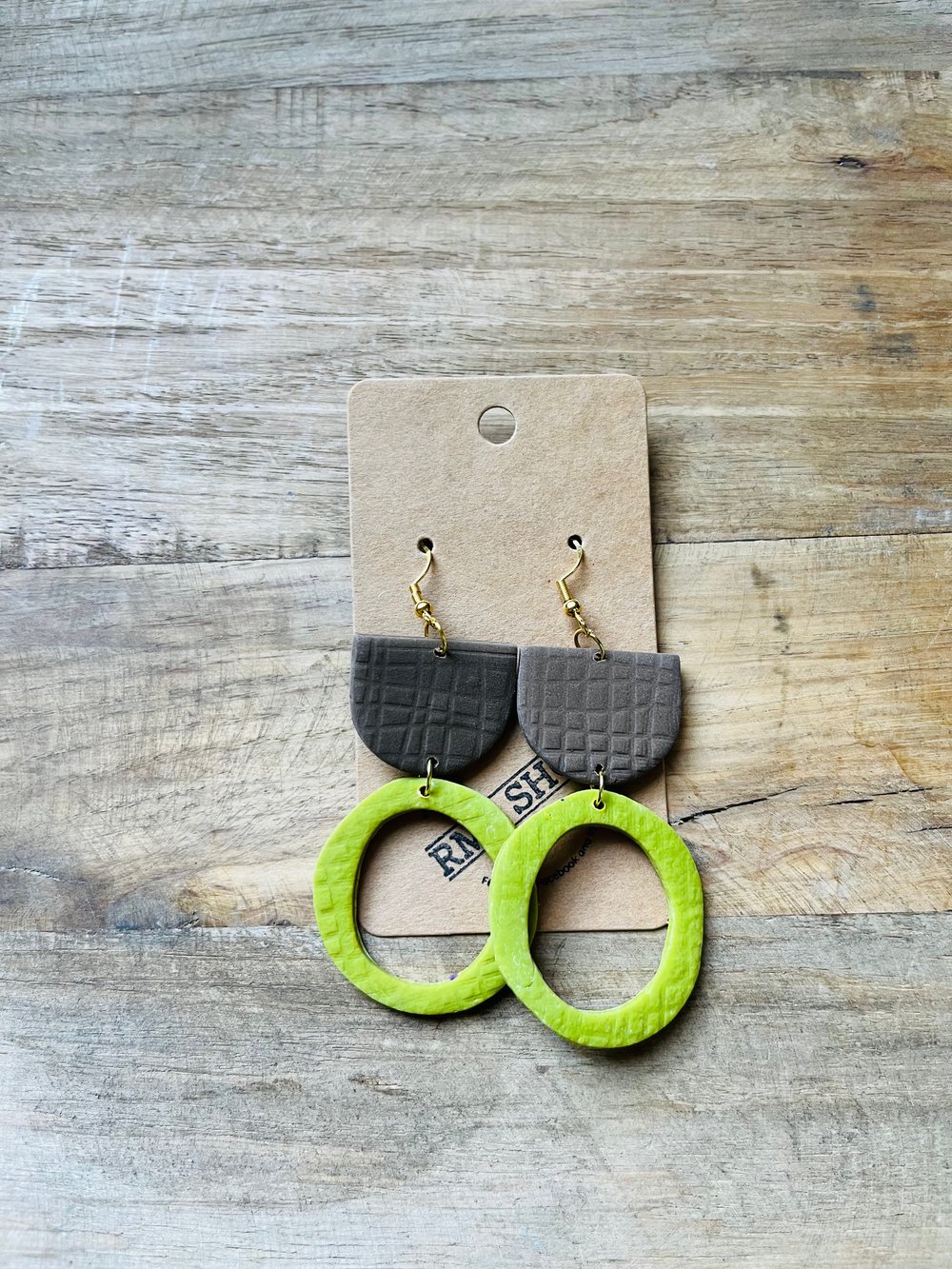 Image of Biscayne in Brown & Lime