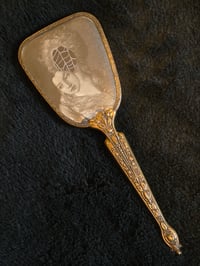 Image 1 of Repurposed Vanity series Victorian faceless with preserved web B