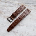 18mm Vintage Style Crocodile Strap In Green copy