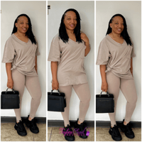 Boyfriend tee set