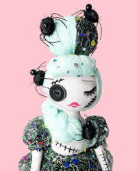 Image 1 of RESERVED FOR ANGEL MEDIUM ART DOLL SPIDER SIS