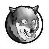 Image 1 of Alpha Wolf V2 Stickers