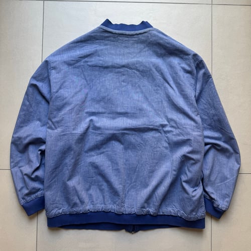 Image of 1980s Chemise Lacoste Reversible Bomber Jacket, Size large