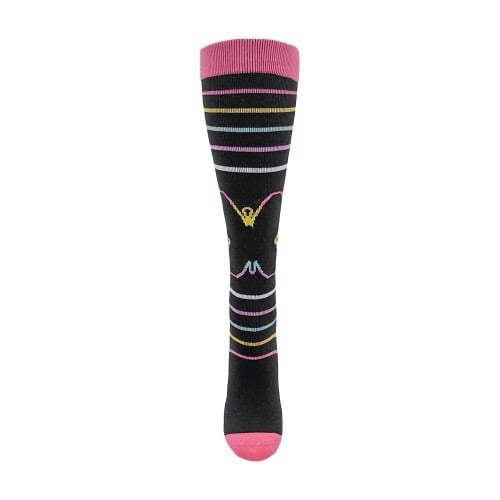 Image of Rainbow Butterfly Fashion Compression Sock 