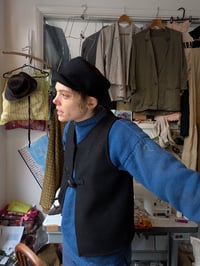 Image 1 of Baker boy hat in wool