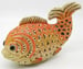 Image of Luxurious Fish Clutch Handbag 