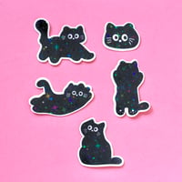 Image 1 of Stickers Black Cats
