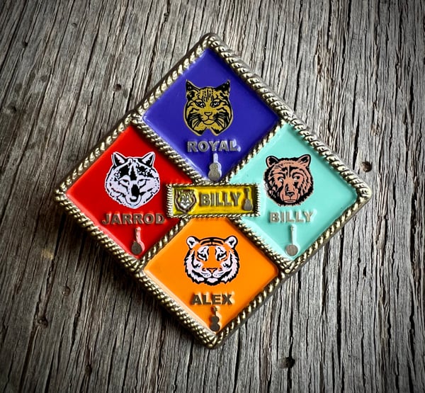 Image of BILLY SCOUT BADGES