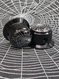 Image 2 of Preserved Web Guitar potentiometer knobs x2 - Set 4