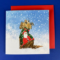 Image 4 of Dogs in Jumpers Luxury Christmas Cards (multipack)