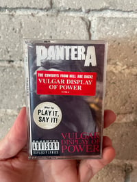 Pantera – Vulgar Display Of Power - 1992 Sealed Cassette with hype stickers!