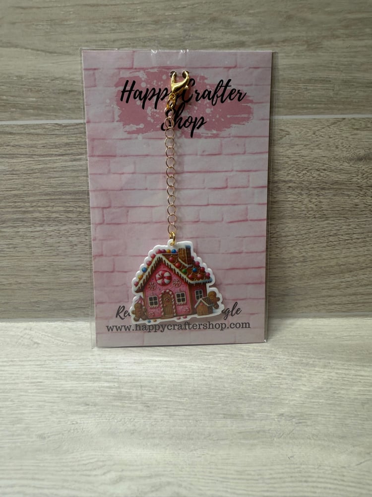 Image of Ready-To-Bead Dangle  - Pink Ginger House
