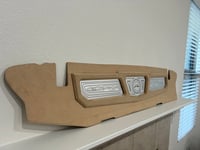 Image 2 of 1962-1964 IMPALA TRUNK WALL PANEL AVAILABLE UNWRAPPED & WRAPPED ALL CHROME IMPLA LOGO & PINSTRIPES 