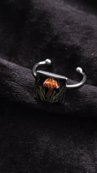 Image 5 of Fly agaric mushroom ring square