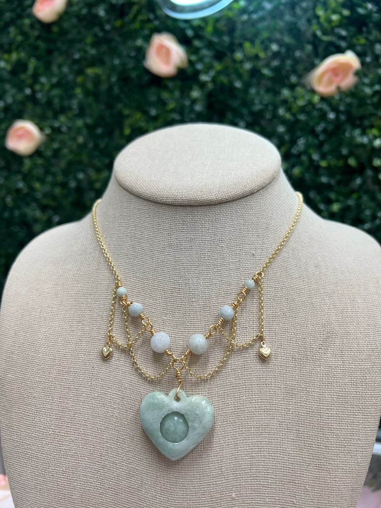 jaded royal love necklace