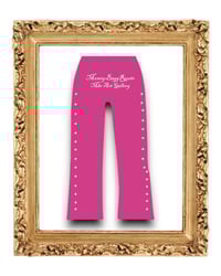 PINK MBR FLARED SWEATS