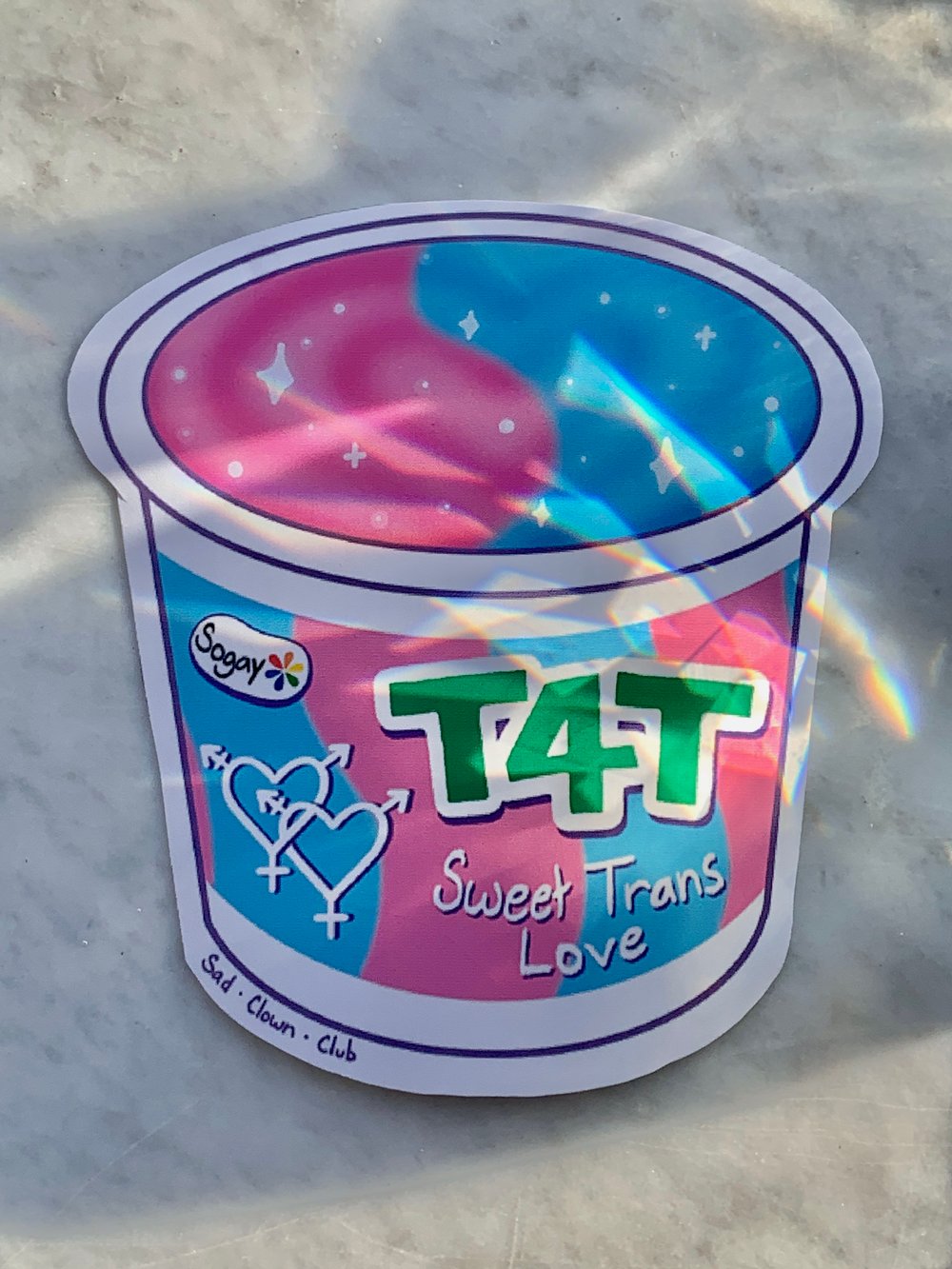 Image of T4T Yogurt Stickers