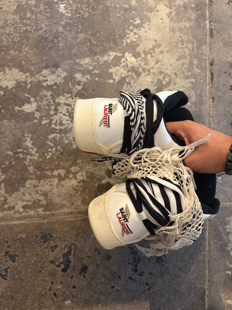 Image of Saint Laurent Smith Cure 05 High Tops