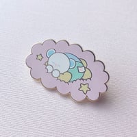 Image 2 of Sleepy Bohug Hard Enamel Pin