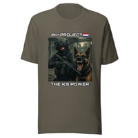 Image 4 of PH1 The K9 Power #2 - Unisex t-shirt