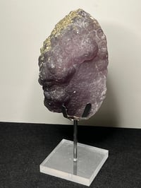 Image 11 of Purple Botryoidal Fluorite With Cubic Pyrite Display Specimen | Hunan China #2662