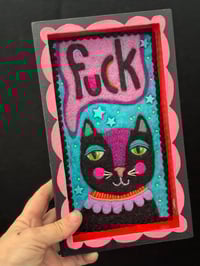 Image 1 of RESERVED F*ck Cat
