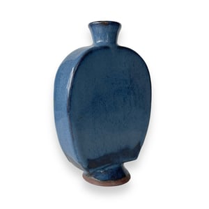 Image of FLAT OVAL VASE