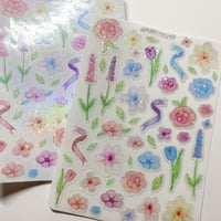 Image 2 of watercolor flowers