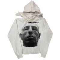 (WHITE) BIG HEAD TURBAN HOODIE 