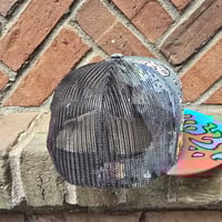 Image 10 of Hand Painted Hat 18 1/1 Flat Brim Hat 