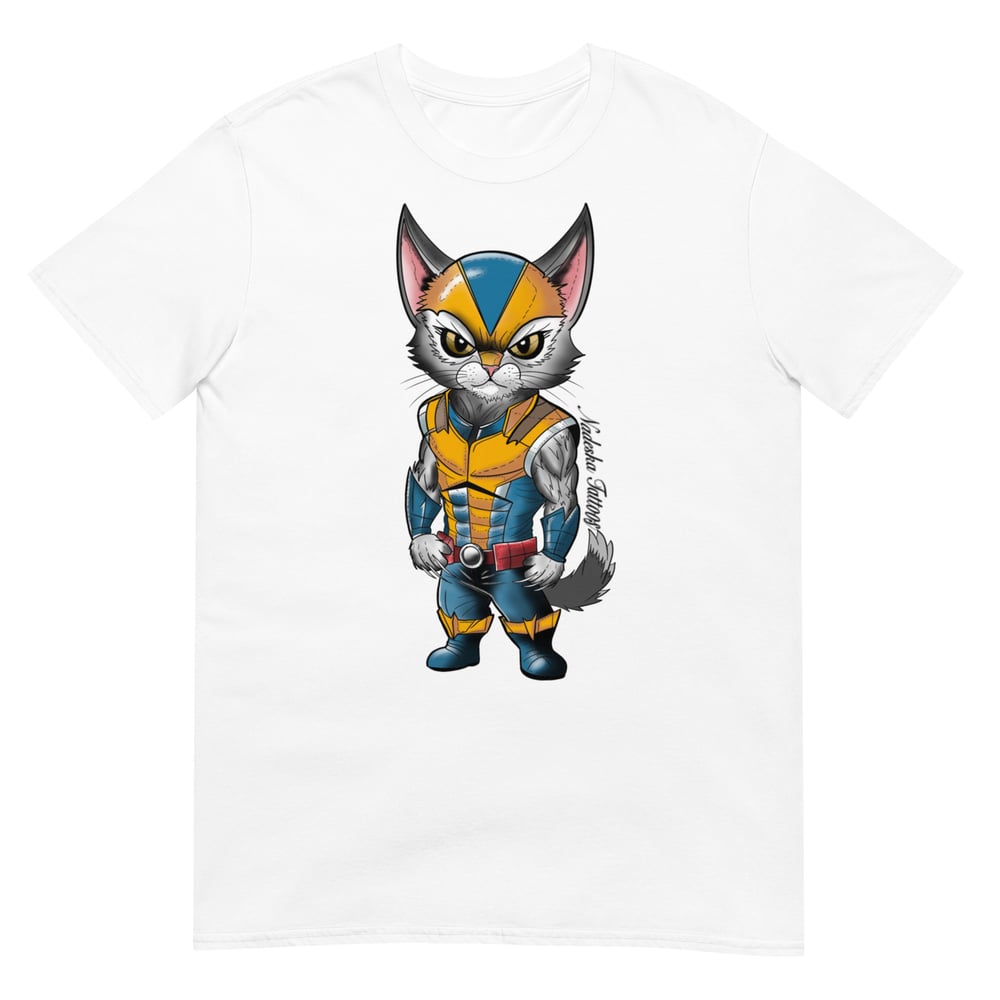 Wolverine Cat Short-Sleeve Unisex T-Shirt