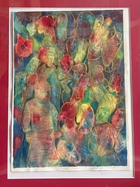 Image 3 of “Lost Souls”, Mixed Media Drawing on Paper