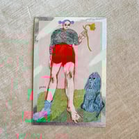 Image 3 of BLUE GIRL Glitter Sticker