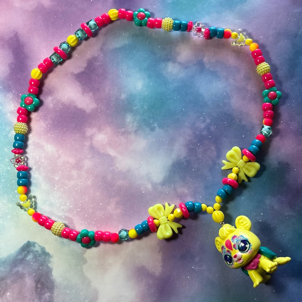 Image of LPS Turtle Kandi Necklace