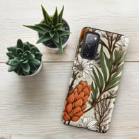 Image 11 of Art Nouveau Inspired Light and Airy Boho Floral Sketch Tough case for Samsung®