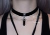 Black Velvet Black Agate Choker