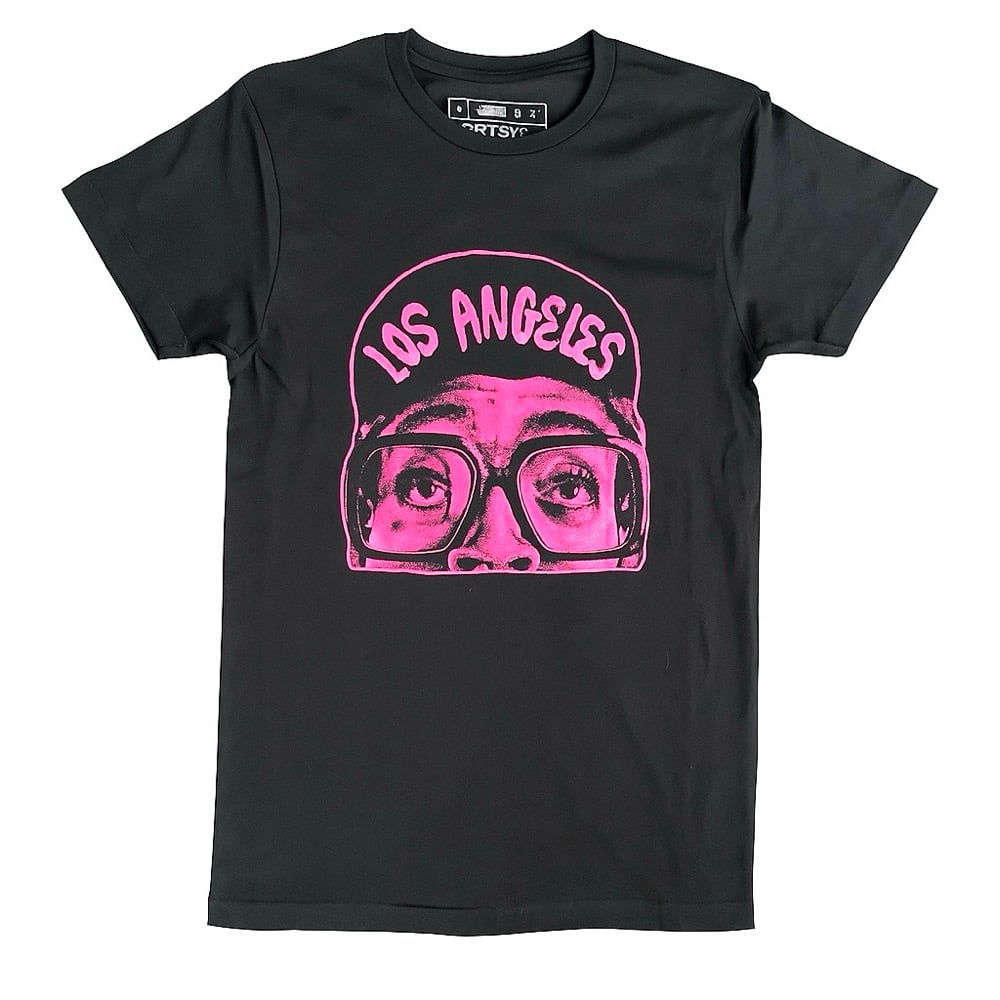 Image of Los Marz Hot Pink Tee