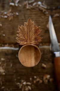 Image 2 of Maple Leaf Coffee Scoop 