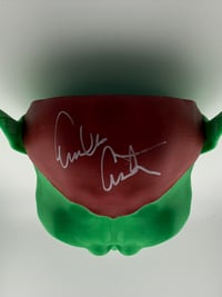 Image 2 of Emilio Estevez Autographed Maximum overdrive goblin bust