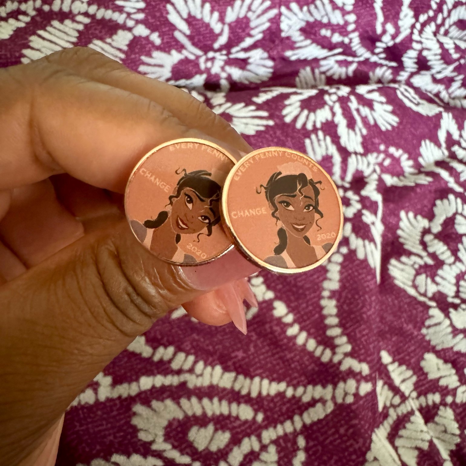 Image of CHANGE 2020 Penny Earrings