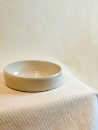 Image 4 of Blue Hare Ceramic Bowl | Hand-Painted Stoneware Dish