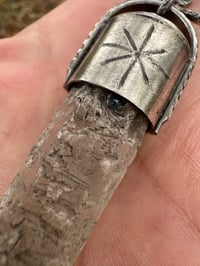 Image 5 of Witches finger quartz with star Ruby
