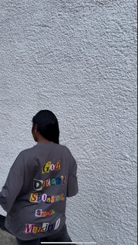 Image 4 of “God Sponsors” BOXY Oversized Fit.