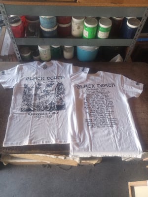 BLACK DEATH "European Tour" 1347 - 1353 (Dance of Death) T-Shirt