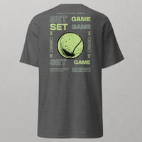 Image 3 of "Tennis Excellence Set Game Match" Unisex T-Shirt for Adults