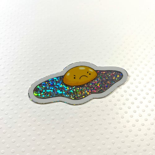 Image of shiny egg stickers -- 2 options