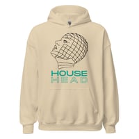 Image of House Head - Teal & Tan Hoodie