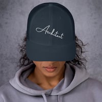 Image 15 of Architect Embroidered Retro Trucker Cap